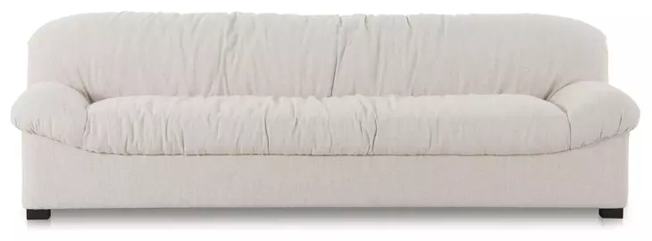 Halston Flecked Oat 87" Sofa