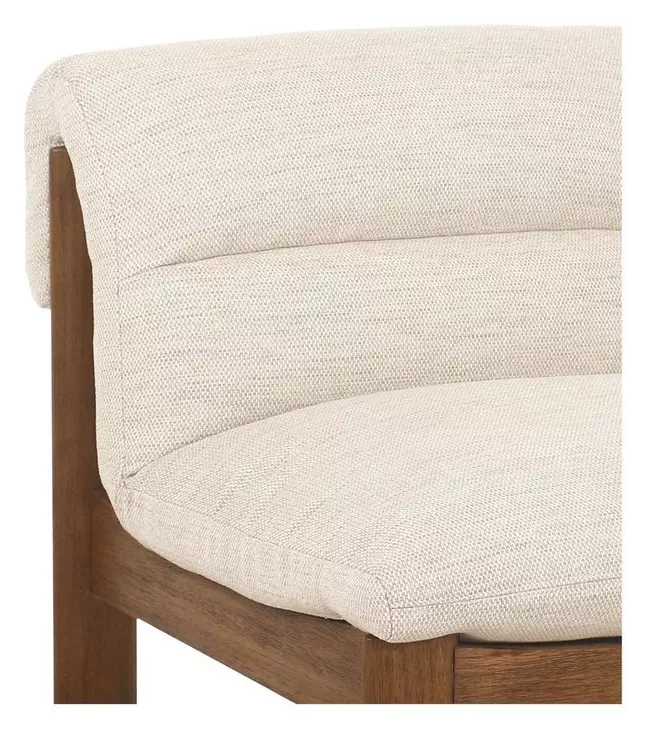 Pierce Flecked Beige Upholstered Accent Chair