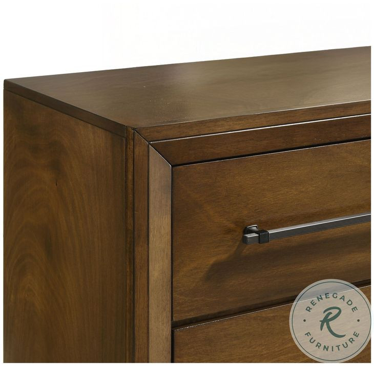 Ballard Walnut Brown 7 Drawer Dresser