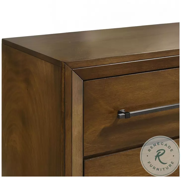 Ballard Walnut Brown 7 Drawer Dresser