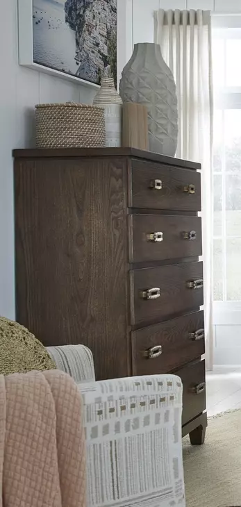 Canehurst Spiced Rum 5 Drawer Chest