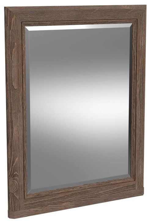 Carlson Harvest Brown Rectangular Dresser Mirror