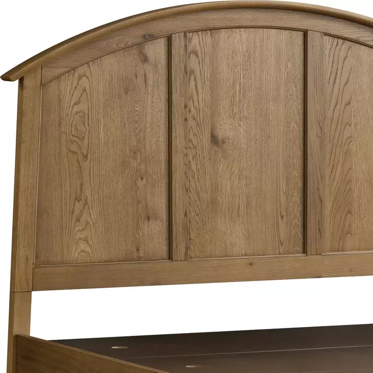 Jackson Golden Oak Queen Storage Panel Bed