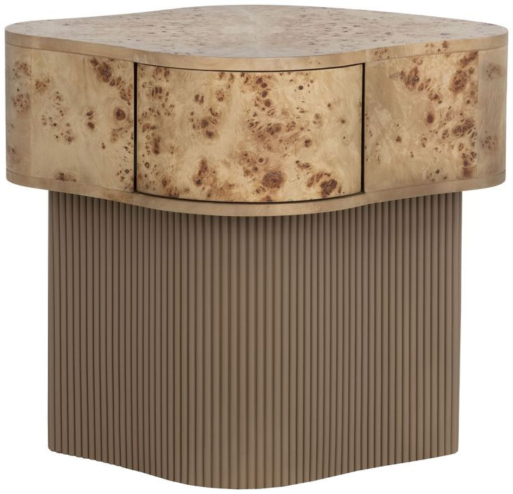 Willow Natural 1 Drawer Nightstand