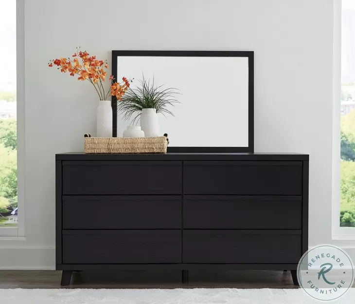 Danziar Black Dresser From Ashley Furniture | Coleman Furniture