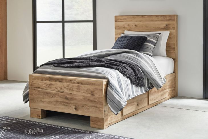 Hyanna Golden Rustic Twin Panel Headboard