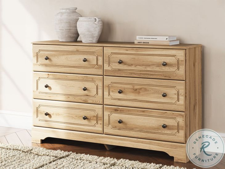Galletyn Warm Brown 6 Drawer Dresser