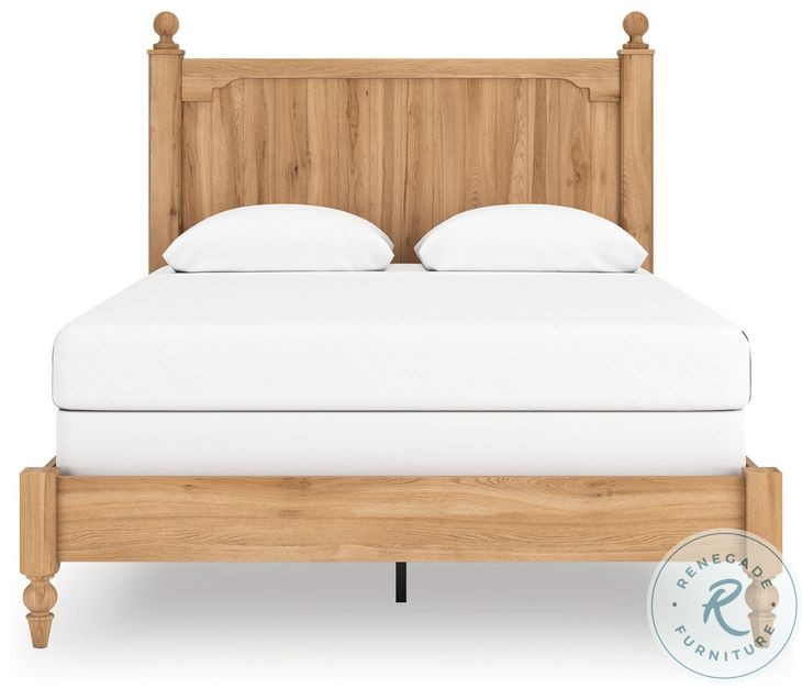 Galletyn Warm Brown Panel Bedroom Set