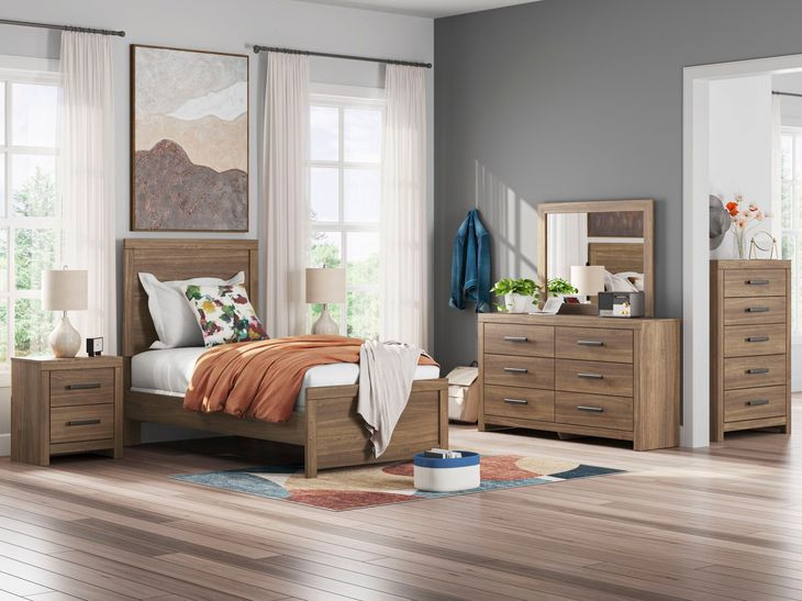 Ryderton Auburn Rectangular Dresser Mirror