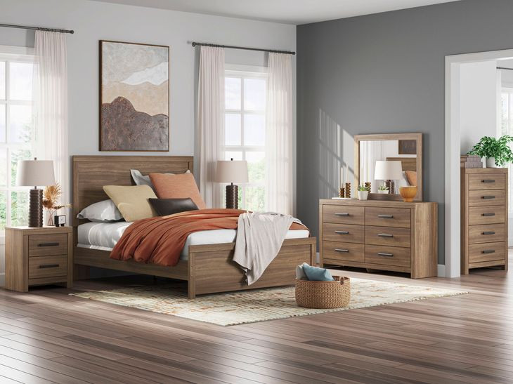 Ryderton Auburn Rectangular Dresser Mirror