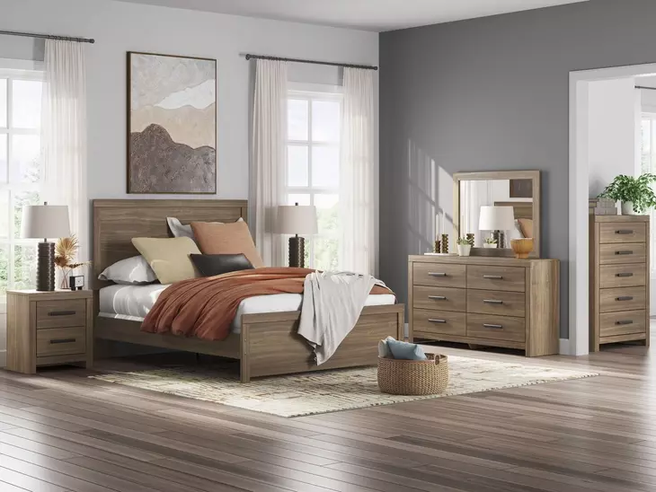 Jonnifer Auburn Rectangular Dresser Mirror