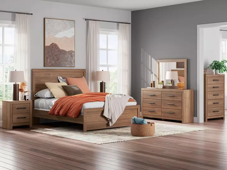 Jonnifer Auburn 2 Drawer Nightstand