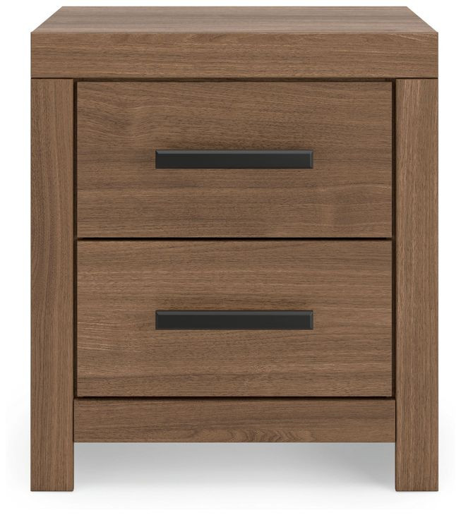 Ryderton Auburn 2 Drawer Nightstand