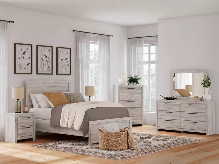 Jonnifer Gray 2 Drawer Nightstand