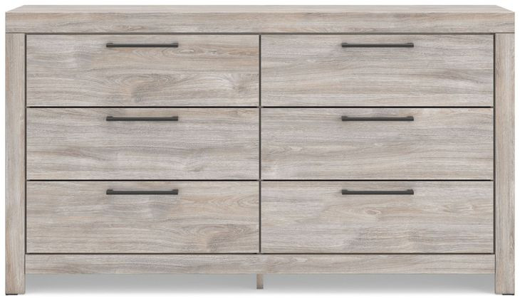 Ryderton Light Gray 6 Drawer Dresser