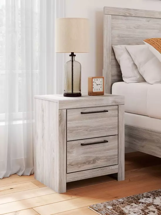 Jonnifer Gray 2 Drawer Nightstand