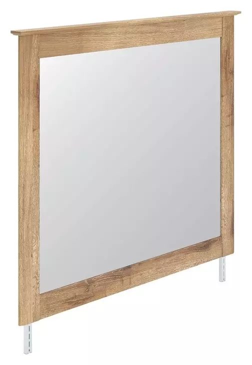 Fenderport Tan Rectangular Dresser Mirror