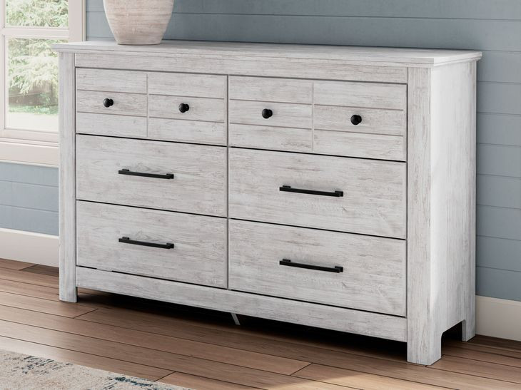 Allihauser Whitewash 6 Drawer Dresser