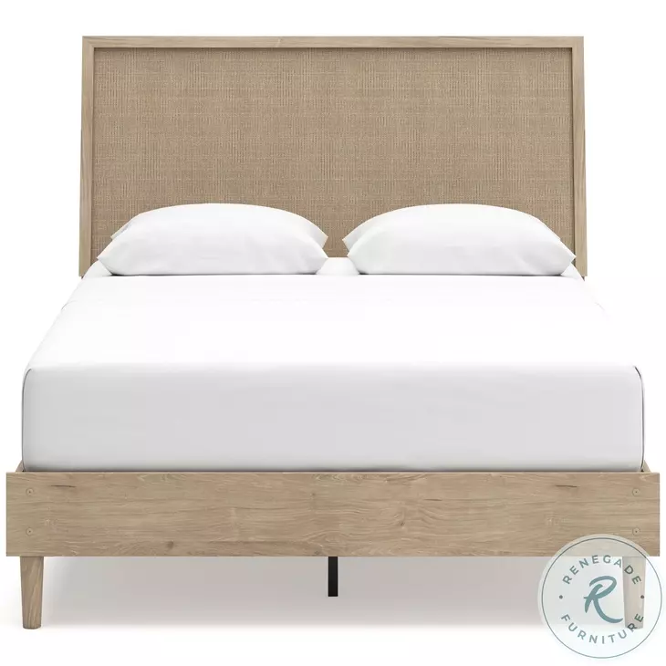 Cielden Tan Panel Bedroom Set