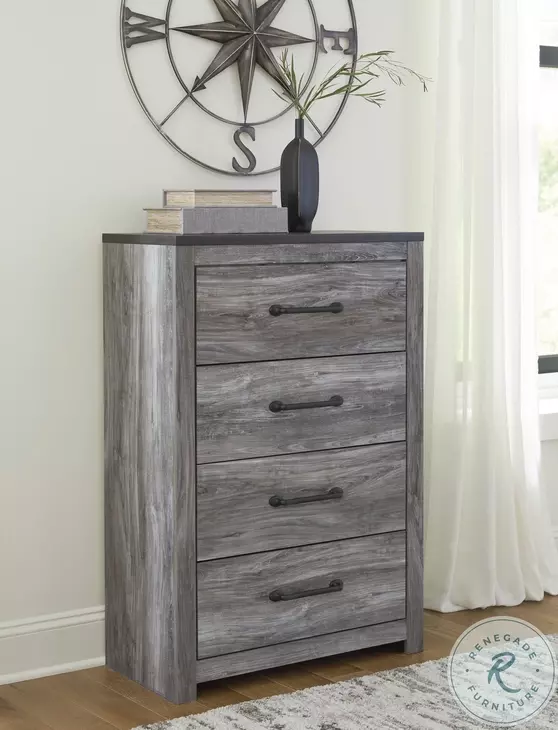 Bronyan Dark Gray Chest of Drawers