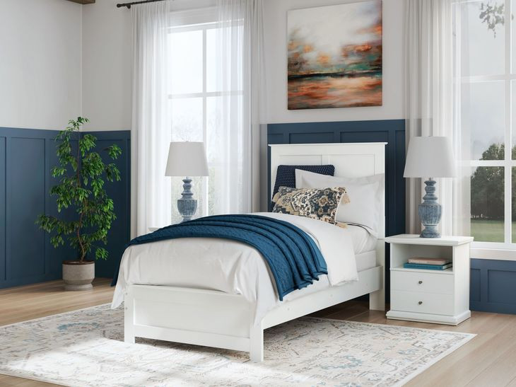 Bostwick Shoals White Youth Panel Bedroom Set