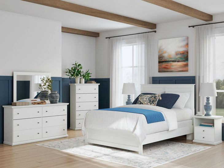 Bostwick Shoals White Panel Bedroom Set