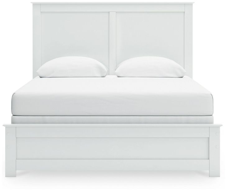 Bostwick Shoals White Queen Panel Bed