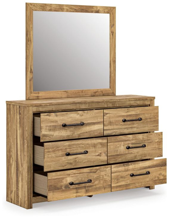 Hastiport Brown Panel Bedroom Set