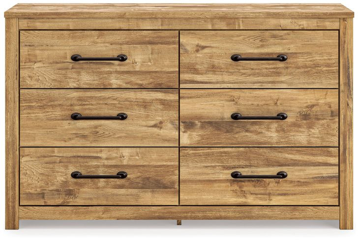 Hastiport Brown 6 Drawer Dresser