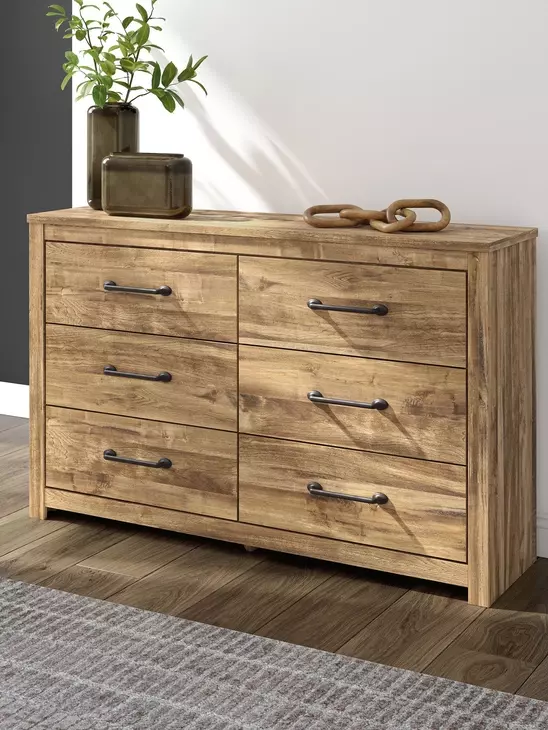 Hastiport Brown 6 Drawer Dresser