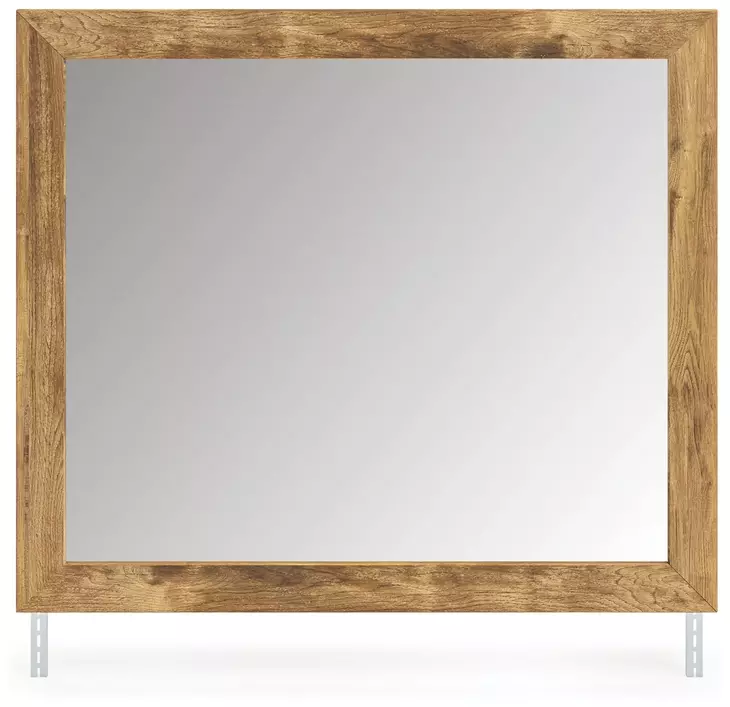 Hastiport Brown Rectangular Dresser Mirror