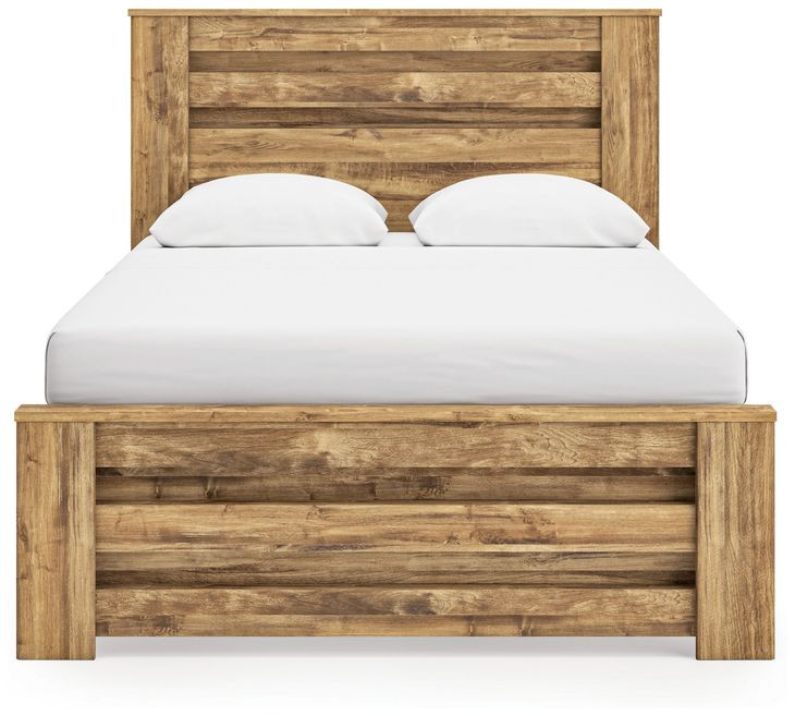 Hastiport Brown Queen Panel Bed