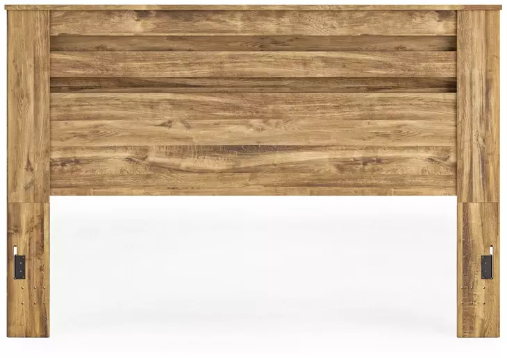 Branstony Golden Rustic King Panel Headboard