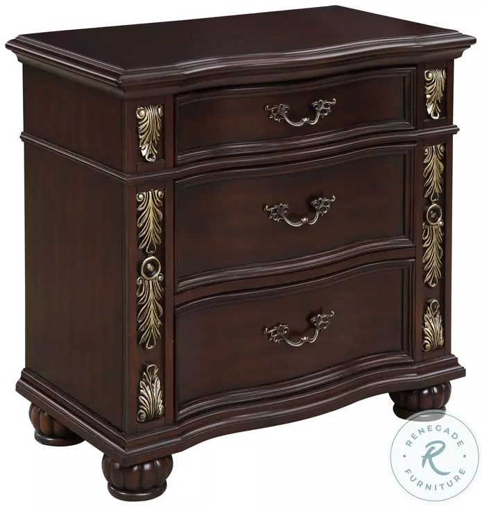 Maximus Madeira Nightstand