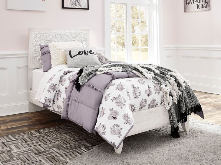 Paxberry Whitewash Twin Panel Headboard