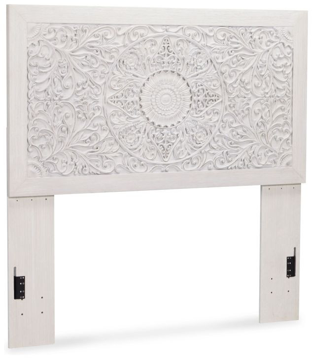 Paxberry Whitewash Full Panel Headboard