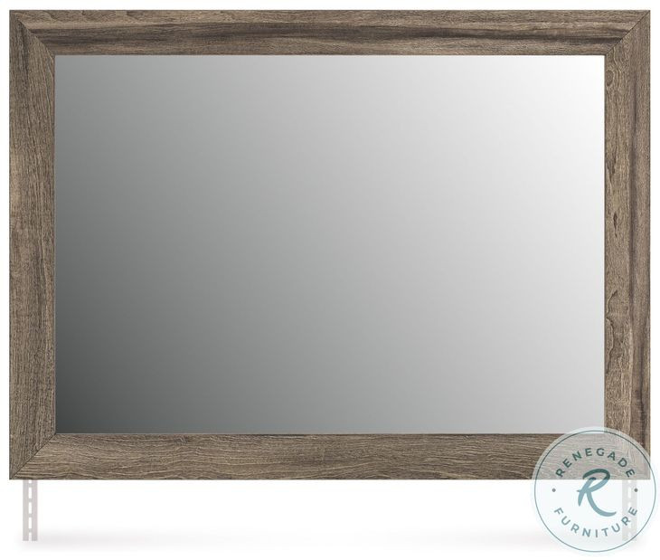 Jusika Brown Bedroom Mirror