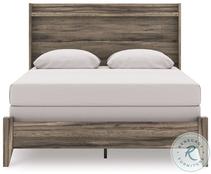 Jusika Brown Panel Bedroom Set