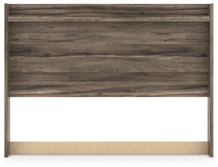 Jusika Weathered Brown Queen Panel Headboard