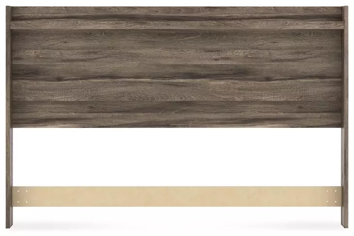 Baystorm Weathered Brown King Panel Headboard