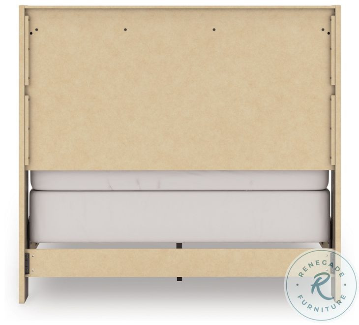 Jusika Brown Full Panel Bed