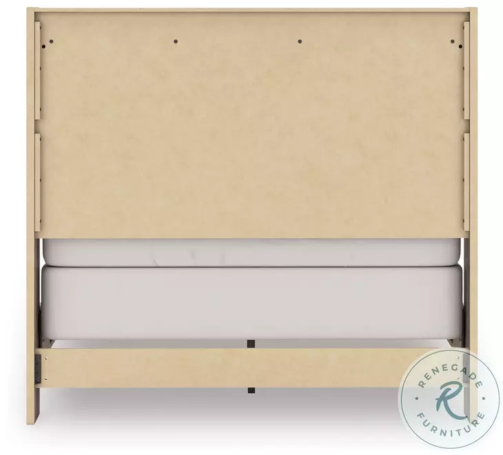 Jusika Brown Full Panel Bed