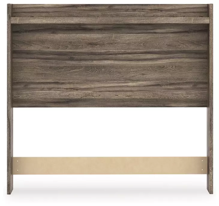 Baystorm Weathered Brown Full Panel Headboard