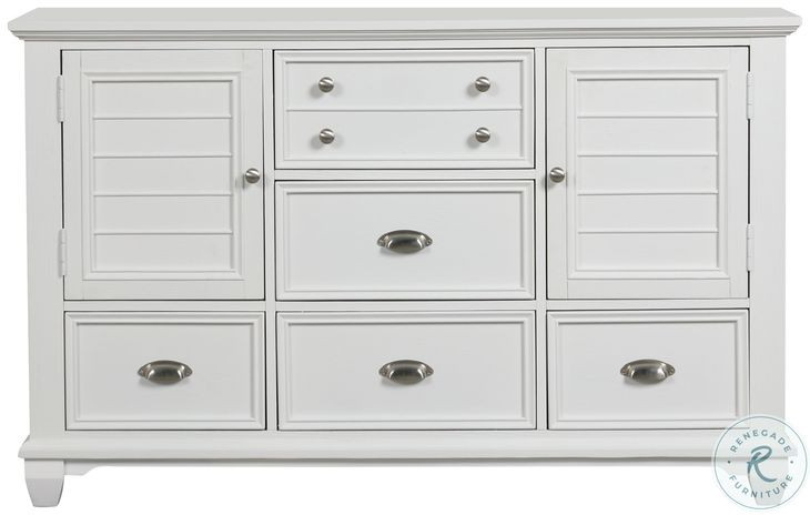 Jamestown White Dresser
