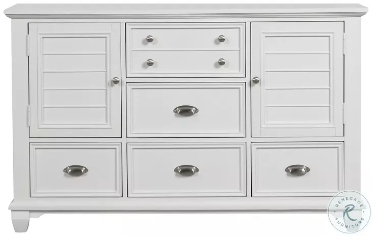 Jamestown White Dresser