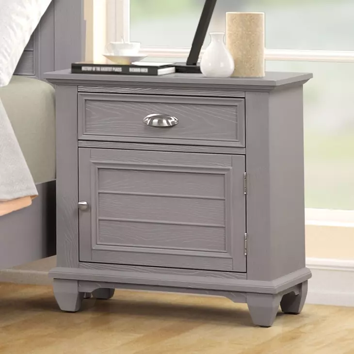 Jamestown Gray Nightstand