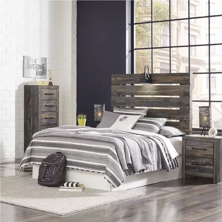 Drystan Full Panel Bed