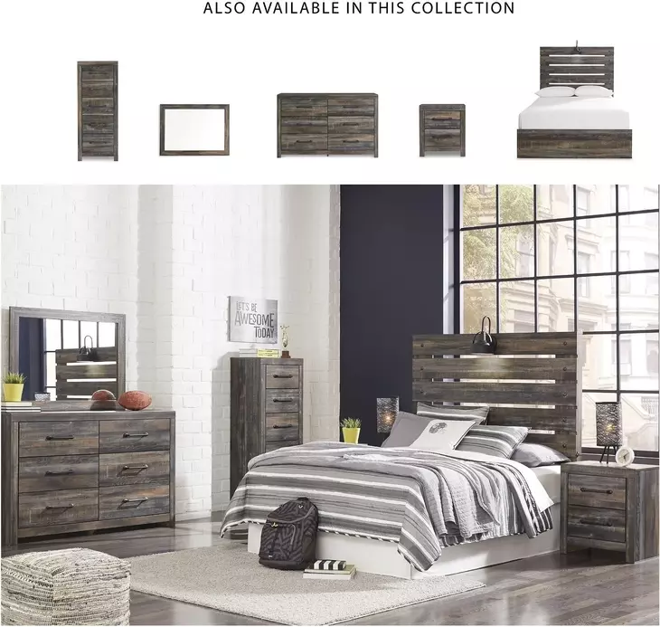 Drystan Full Panel Bed