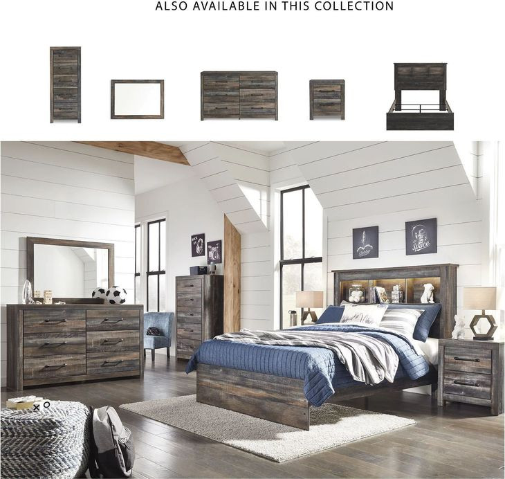 Drystan Full Bookcase Bed
