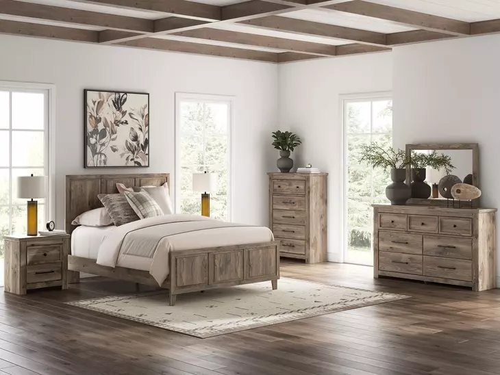 Keithland Brown Panel Bedroom Set